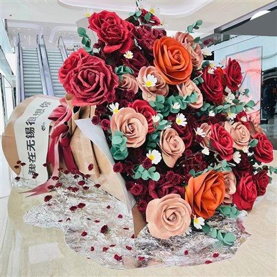 Giant Rose Bouquet Props Giant Rose Bouquet Props